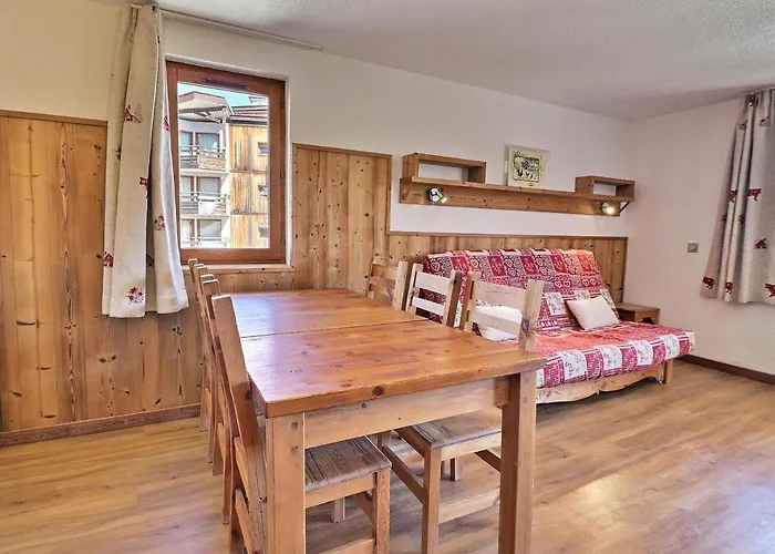 Confortable 2 Pieces + Cabine, Animaux Admis, Skis Aux Pieds - Fr-1-182a-11 * Courchevel