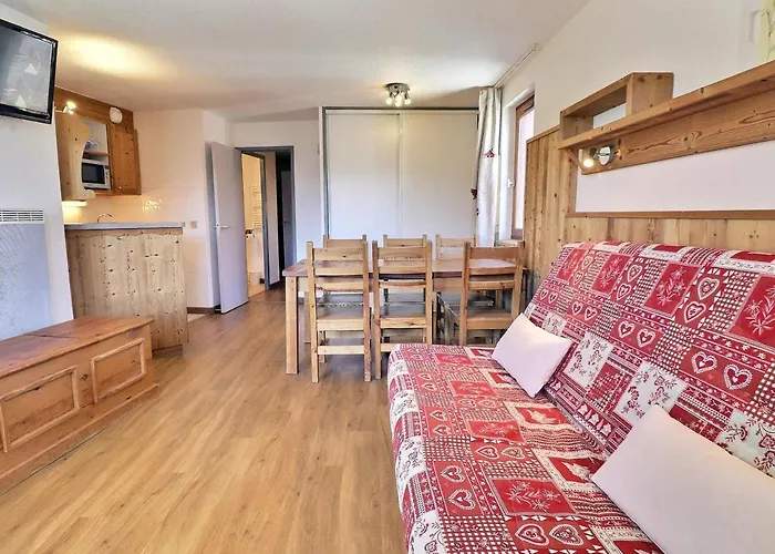 Confortable 2 Pieces + Cabine, Animaux Admis, Skis Aux Pieds - Fr-1-182a-11 شقة كورشوفيل